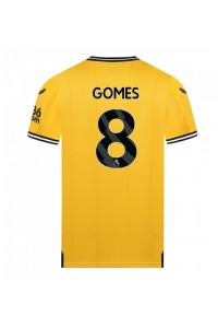 Wolves Joao Gomes #8 Jalkapallovaatteet Kotipaita 2023-24 Lyhythihainen